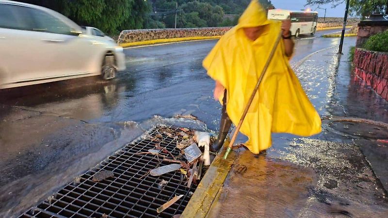 Lluvias en Guanajuato